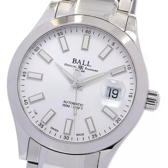 BALLWATCH Engineer II NM2026C Date Silver Dial Automatic Men\'s Watch_842390 main image 11